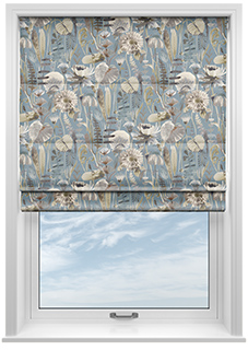 Zebedee, Shale - Roman Blind